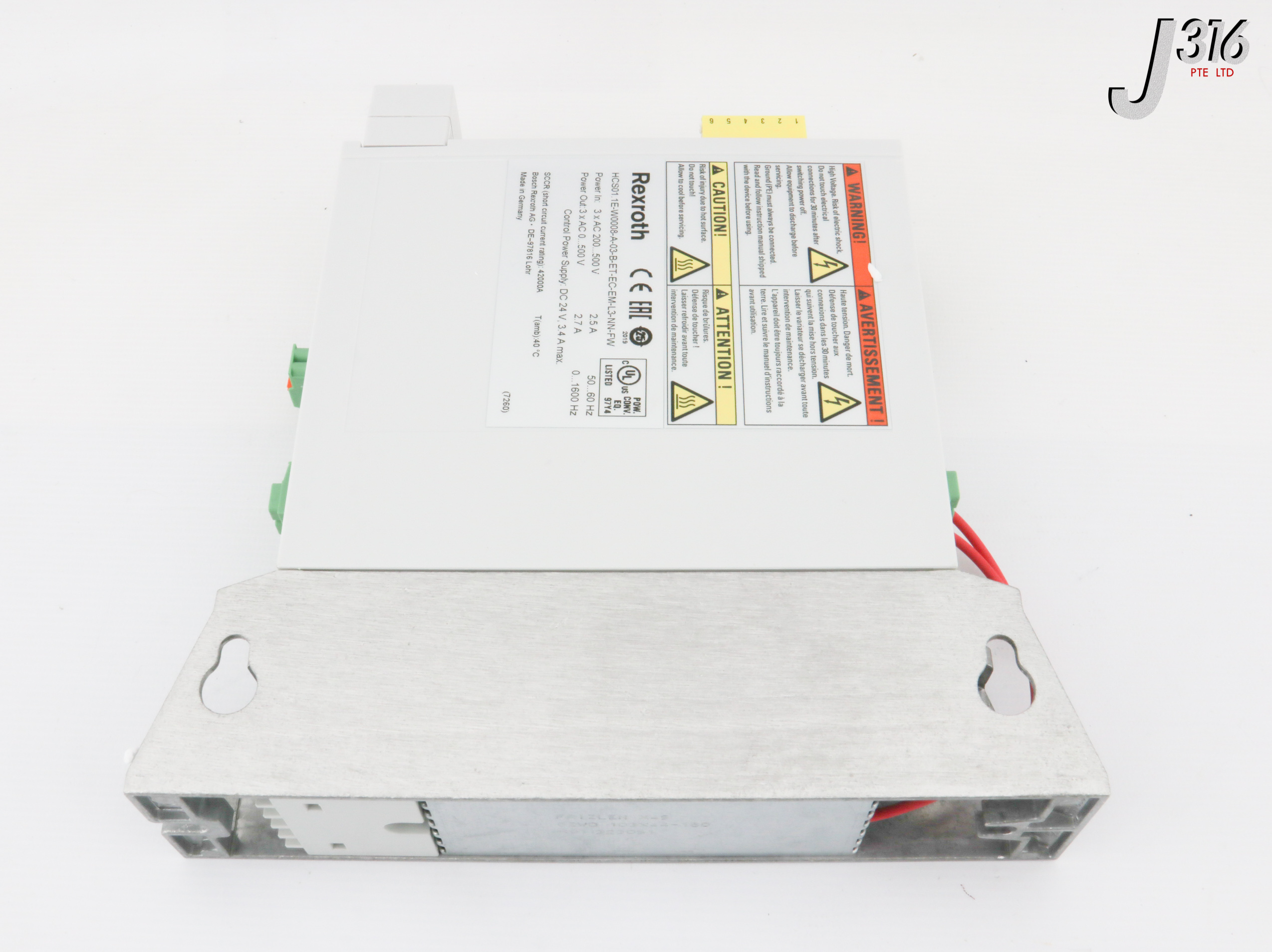 31245 BOSCH REXROTH SERVO DRIVE CONTROLLER, INDRADRIVE CS, R911342148 ...